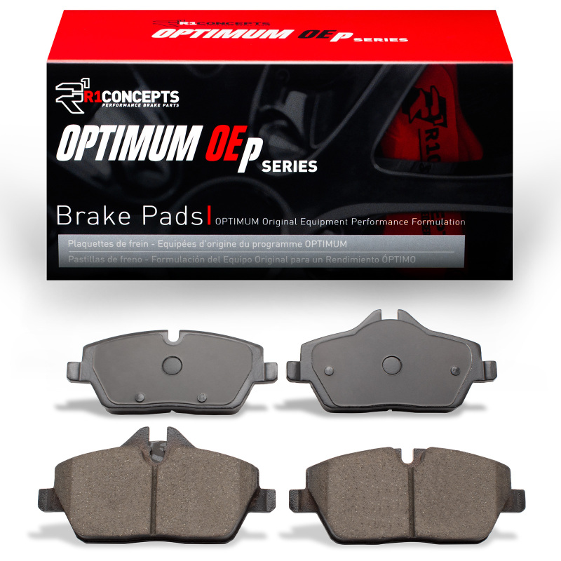 Mini Countryman Brake Pads - Front - R1 Concepts - Optimum OE - `14-`19